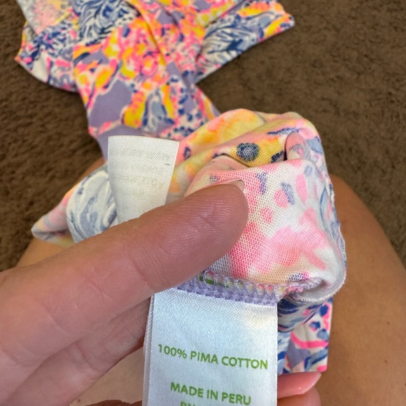 Lilly Pulitzer Marlowe So Snappy Pima Cotton Dress Size XS - Picture 5 of 8